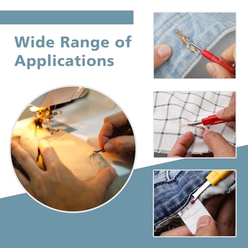 ZMAAGG Seam Ripper, 15 PCS Seam Rippers for Sewing, Stitch Remover Tool - size: Upgraded Version