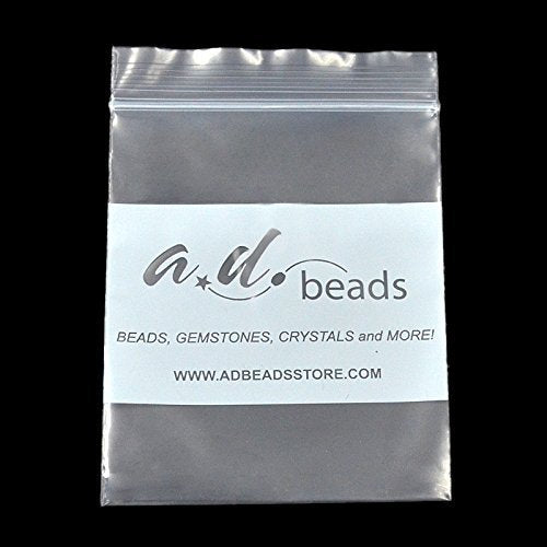 AD Beads Natural Gemstone 8mm Round Loose Beads Big Hole 2.5mm Sized 40pcs (Amethyst) - color: Amethyst