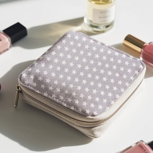 Aubliss 8pcs Fat Quarter Fabric Bundles 100% Cotton 20'' x 20'' - color: Grey Flower