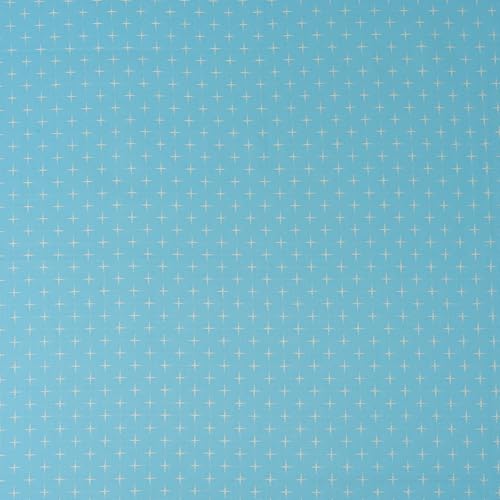 Singer Fabric, 100% Cotton, Embroidery Fabric, Cut by The Yard, Blue - color: Blue