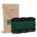DARUMA Sashiko Thread Card Rolls Set of 3 (43.7 Yards x3) - Sewing & Embroidery, Includes Instruction Manual and Gift Packaging (Thin, Bamboo) - color: Bamboo, style: Thin