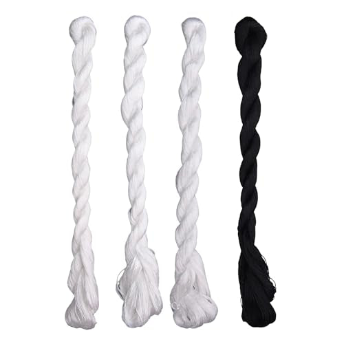 Natural 100% Silk Thread, Handmade Embroidery Thread Silk Floss 4 Colors 110m Each (88) - color: 88