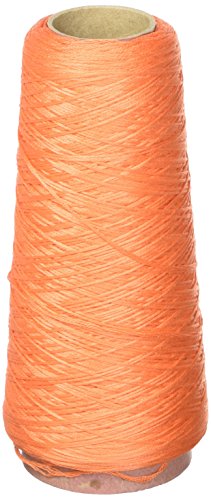 DMC Six Strand Embroidery Cotton 100 Gram Cone, Apricot Medium - color: Apricot Medium