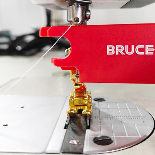 Bruce Sewing Machine Automatic Needle Threader with 2 Seam Rippers - color: red