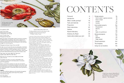 The Kew Book of Embroidered Flowers: 11 inspiring projects with reusable iron-on transfers