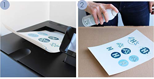 Hayes Paper, Waterslide Decal Paper INKJET WHITE 20 Sheets Premium Water Slide Transfer Paper, Bright White, A3 Size, 11.75 x 16.5 Inch - color: Inkjet - White, size: A3 - 20 Sheets