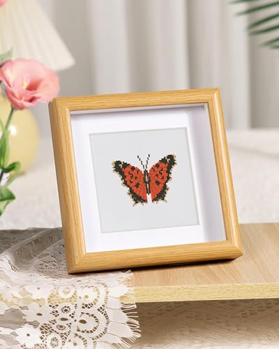PeakLuv Small Diamond Art Kits Butterfly Mini Diamond Painting Kits - color: Butterfly