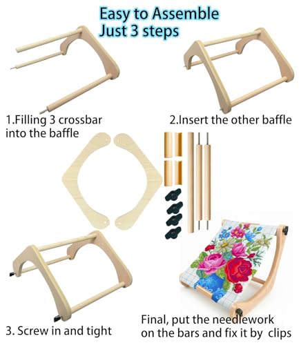 Adjustable Embroidery Hoop Table Stand Holder Needlepoint Stretcher Bars Scroll Frame Cross Stitch Stand Lab Supplies