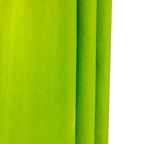Jtnohx Color Felt Sheets 1 Square Yard Craft Felt Fabric Green-Yellow 1.4mm - color: Green-yellow