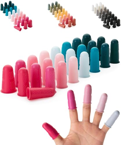Mr. Pen- Hot Glue Gun Finger Protectors, 24 pcs, Silicone Finger Protectors - color: Morandi, size: 24 pcs