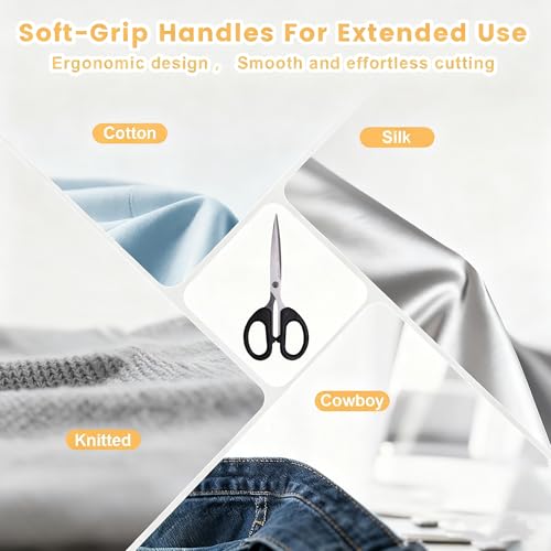 HYHJMISTY Sewing kit, Needle and Thread Kit for Sewing, 186 Pcs Sewing Accessories for Travel, Home, School and DIY Gift, Needles, Scissors, 43XL Thread Spools - color: 43 Color