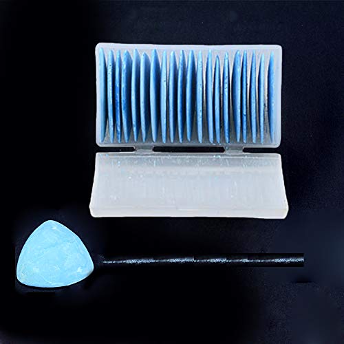 Professional Tailors Chalk Triangle Tailor's Fabric Marker Chalk - Sewing Notions & Accessories 20 Pack - color: Blue