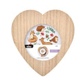Bucilla, Embroidery Hoop Heart Frame, Fits 6" Embroidery Hoop - size: 6", style: Heart