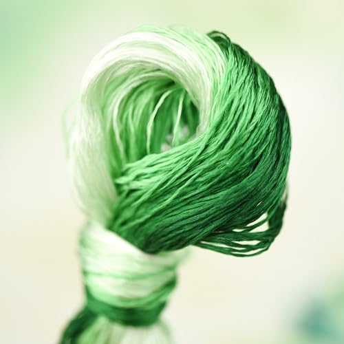 Natural 100% Mulberry Handmade Embroidery Silk Thread Silk Floss (71) - color: 71