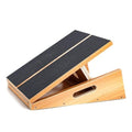 StrongTek Wooden Slant Board, Adjustable Incline, Side Handles, Non-Slip - style: full-coverage