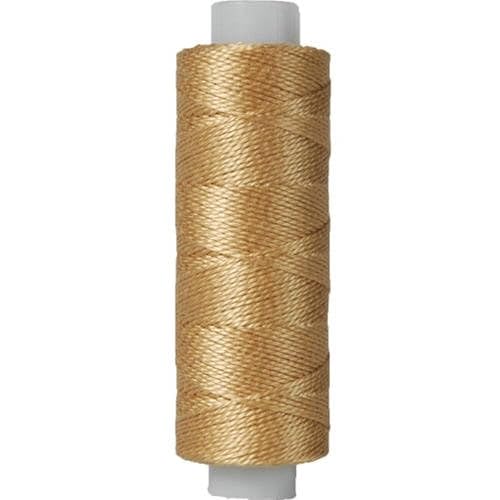 ThreadArt Pearl Cotton Thread Size 8, 75yd, Light Tan 437 - color: LT TAN