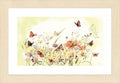 Lanarte Counted Cross Stitch Kit: Flowers (Evenweave) - style: Flowers