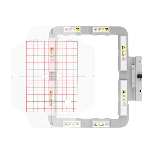 Brewland Magnetic Embroidery Hoop for Janome MC550E MC500E 7.9x5.5in - size: 5.5"x7.9"(140x200mm)-JA413MK