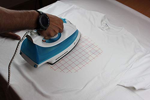 PPD 40 Sheets 8.5x11" Iron-on Heat Transfer Vinyl Paper Light Fabrics - size: 8.5 x 11, style: Light (40 Sheets)