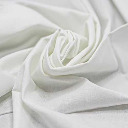 6 Pcs 18 x 21 Inches Cotton Fabric Precut Quilting Fabric Bundles Solid Colors Quilt Material for DIY Craft Sewing Embroidery (White Yellow Red Green Blue Black) - color: Deep-6pin