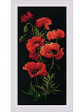 RIOLIS 1057 Poppies Counted Cross Stitch Kit 9.84 x 19.69 in