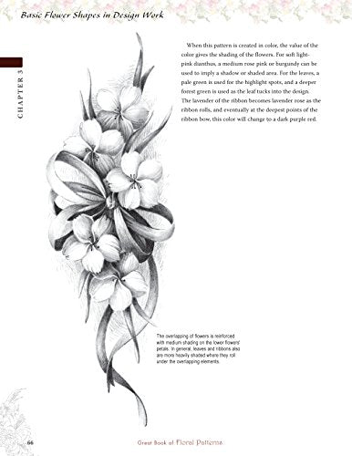 Great Book of Floral Patterns, Third Edition, Revised and Expanded: The Ultimate Design Sourcebook for Artists and Crafters (Fox Chapel Publishing) Over 100 Expertly Drawn Designs from Lora S. Irish