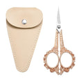 Sewing Embroidery Scissors, Little Crochet Shears - color: Rose Gold