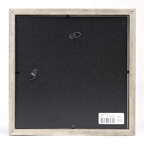 Lawrence Frames Shadow Box Frame, 8x8, Natural Gray - color: Natural Gray, size: 8 x 8 inches