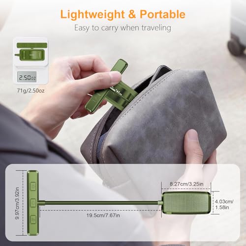 Gritin 19 LED Rechargeable Book Light for Reading in Bed - color: Dark Green