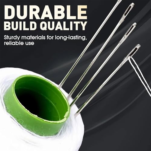38PCS Big Eye Steel Sewing Needles Kit, for Handcraft Lovers(2 Sets) - color: 2 Sets