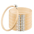 GIEMSON 8 Inch Bamboo Embroidery Hoops, 12 Pack - size: 8 inch