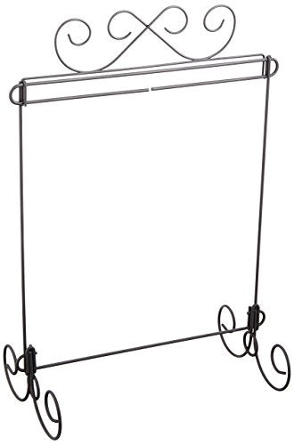 Ackfeld Scroll Single Stand 12in x 14in – Tabletop Display Stand for Mini Quilts, Banners & Needlework Projects