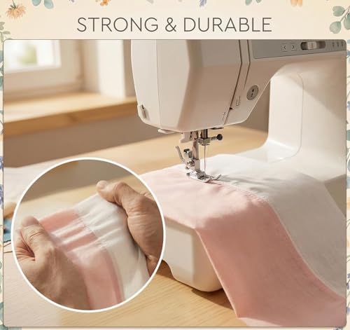 ilauke 50Pcs Bobbins Sewing Thread with Case, SizeA Class15 - color: 50 color