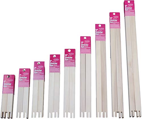 Frank A. Edmunds 9 Pair Stretcher Bar Set,,Assorted Sizes