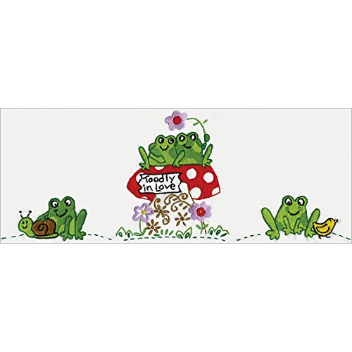 Toadly in Love Pillowcases for Embroidery