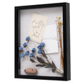 Muzilife 11x14 Shadow Box Wood Picture Frame, Tempered Glass, Black - color: Black, size: 11x14