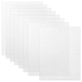 Caydo 8 Pieces 7 Count Plastic Canvas Sheets, Plastic Mesh Sheet - color: Clear White - 8pcs