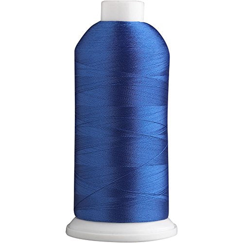 Superpunch SuperB Embroidery Thread, 5000 m Cone, Light Royal Blue 1423 - color: Light Royal Blue 1423, size: Pack of 1