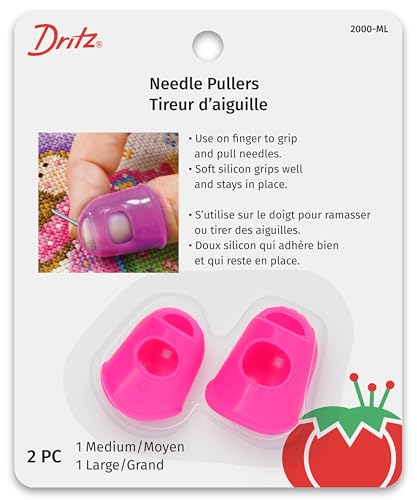 Dritz Needle Puller Medium and Large, 2 Count - size: Medium/Large