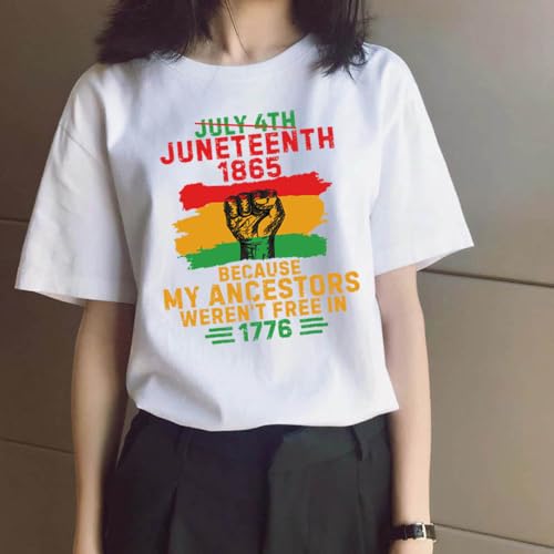 Juneteenth Iron on Heat Transfer HTV Vinyl Sticker Black Women Iron on Patches for Clothes Juneteenth 1865 Black History Design Heat Thermal Press Decals Washable Juneteenth Patches for DIY Craft 4Pcs - color: Juneteenth C