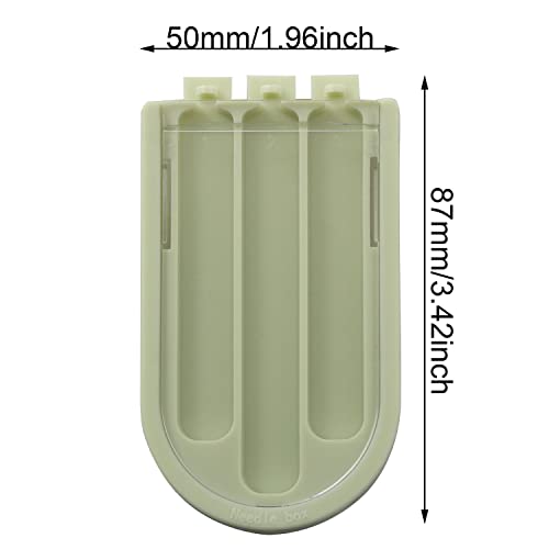 XGNG 7PCS Sewing Needle Storage Box Storage Plastic Needle Box Small Storage Hand Sewing Needle Storage Box Hand Sewing Needle Color Storage Box