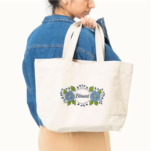 ORIGACH 4 Sheets 16 Pcs Water Soluble Pillowcase Embroidery Patterns Stabilizers - Pre-Printed Floral Vines & Animals Designs - Stick & Stitch Embroidery Paper for Hand Sewing Lovers - color: Floral Vines & Animals