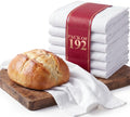 Bulk 192-Pack Commercial Kitchen Flour Sack Towels, 28 x 28 Inches, White - color: White, size: 192 Pack