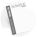 Mat Board Center 16.5x23.4 Backing Boards, White Backboards for A2 Frames - size: 16.5x23.4 (A2)