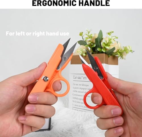 UCEC 24Pc Thread Snips Sewing Scissors Small Fabric Scissors Thread Cutter - color: 24pack 4color