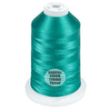 Simthread 5500Yds/5000M 40WT Polyester Embroidery Thread Teal Green 534 - color: Teal Green-534