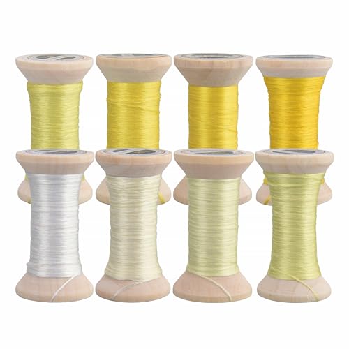Natural 100% Mulberry Handmade Embroidery Silk Thread Silk Floss (75) - color: 75
