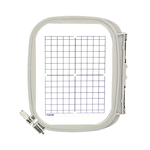 Sew Tech Embroidery Hoop for Bernina, 5.1x3.9in 130x100mm Medium Frame - size: 3.9x5.1"-Medium Hoop B