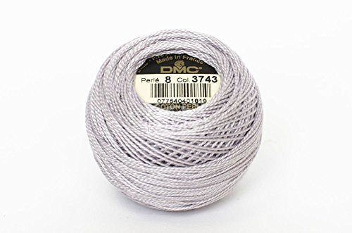DMC #8 Pearl Cotton Balls, Size 8 - Very Lt. Antique Violet