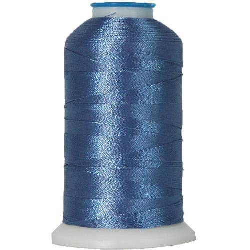 ThreadArt Polyester Machine Embroidery Thread, 1000M 40wt, Dusty Navy 229 - color: Dusty Navy